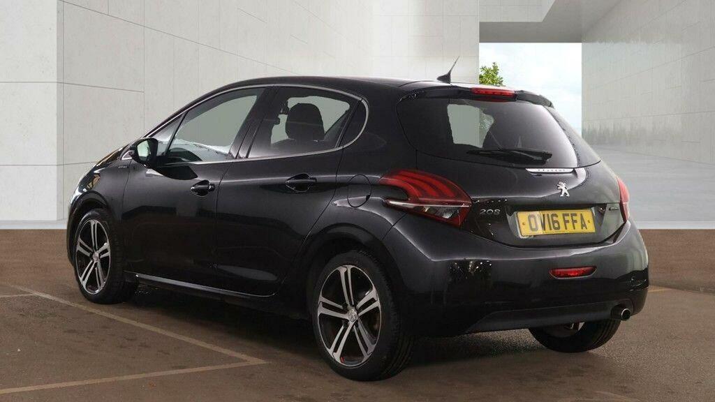 Peugeot 208 1.2 Puretech Gt Line Euro 6 Ss Black #3