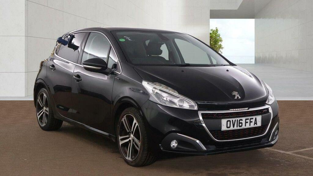 Peugeot 208 1.2 Puretech Gt Line Euro 6 Ss Black