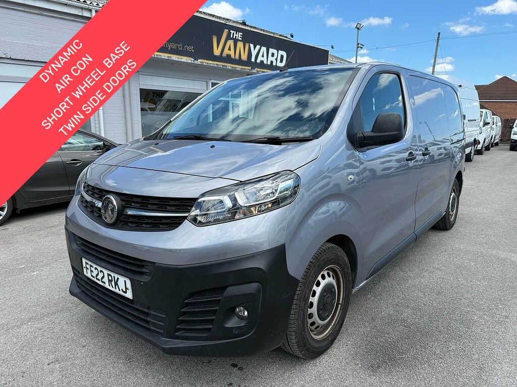 Vauxhall Vivaro 1.5 Turbo D 2700 Dynamic Swb Air Con Van 6Dr Diese Grey