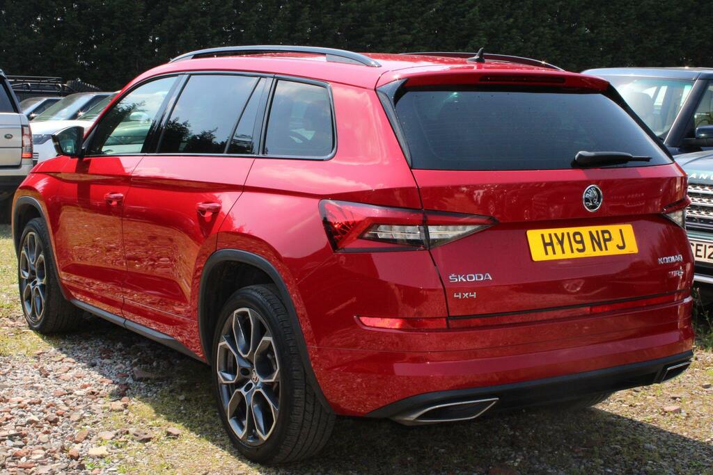 Skoda Kodiaq 2.0 Bitdi Vrs Dsg 4Wd Euro 6 Ss 7 Seat Red #5