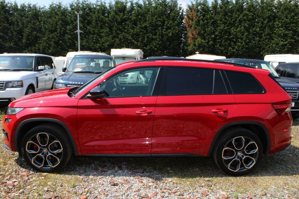 Skoda Kodiaq 2.0 Bitdi Vrs Dsg 4Wd Euro 6 Ss 7 Seat Red #4