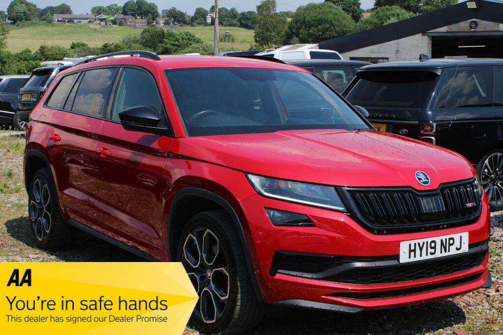 Skoda Kodiaq 2.0 Bitdi Vrs Dsg 4Wd Euro 6 Ss 7 Seat Red
