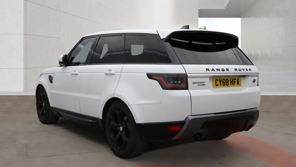Land Rover Range Rover Sport Si4 Hse White #3