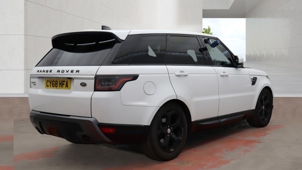 Land Rover Range Rover Sport Si4 Hse White #4