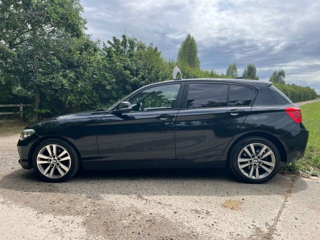 BMW 1 Series 2.0 118D Sport Hatchback Euro 6 Black #5