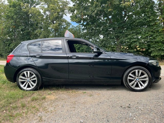 BMW 1 Series 2.0 118D Sport Hatchback Euro 6 Black #4