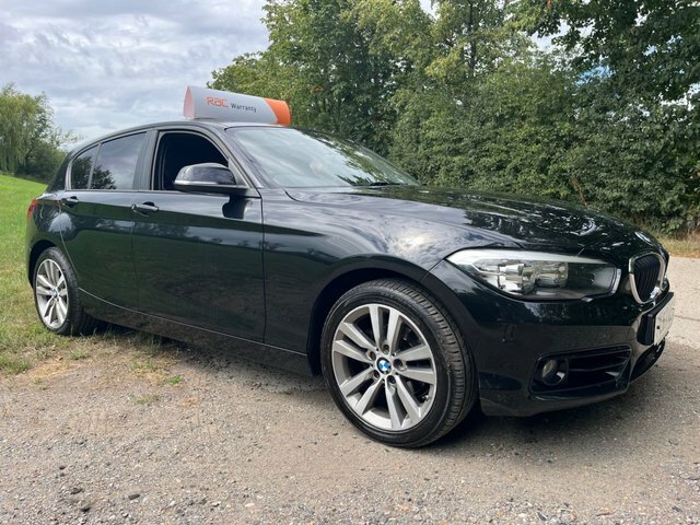 BMW 1 Series 2.0 118D Sport Hatchback Euro 6 Black #3