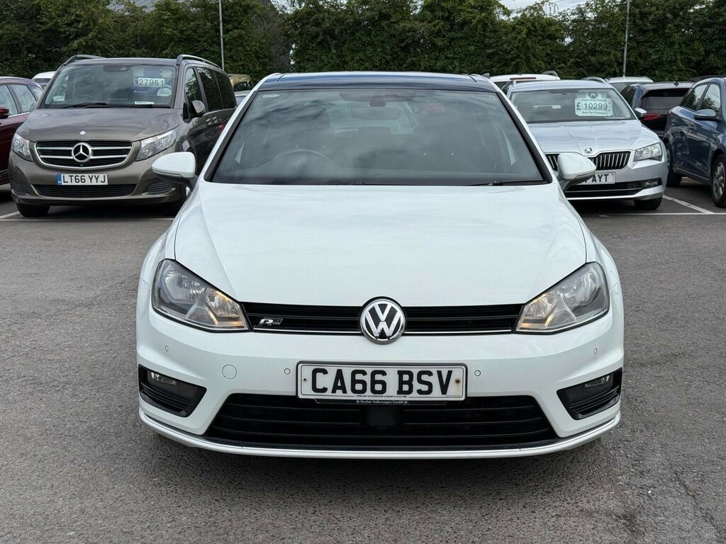Volkswagen Golf Hatchback 1.4 Tsi Bluemotion Tech Act R-line Editi CA66BSV White #2