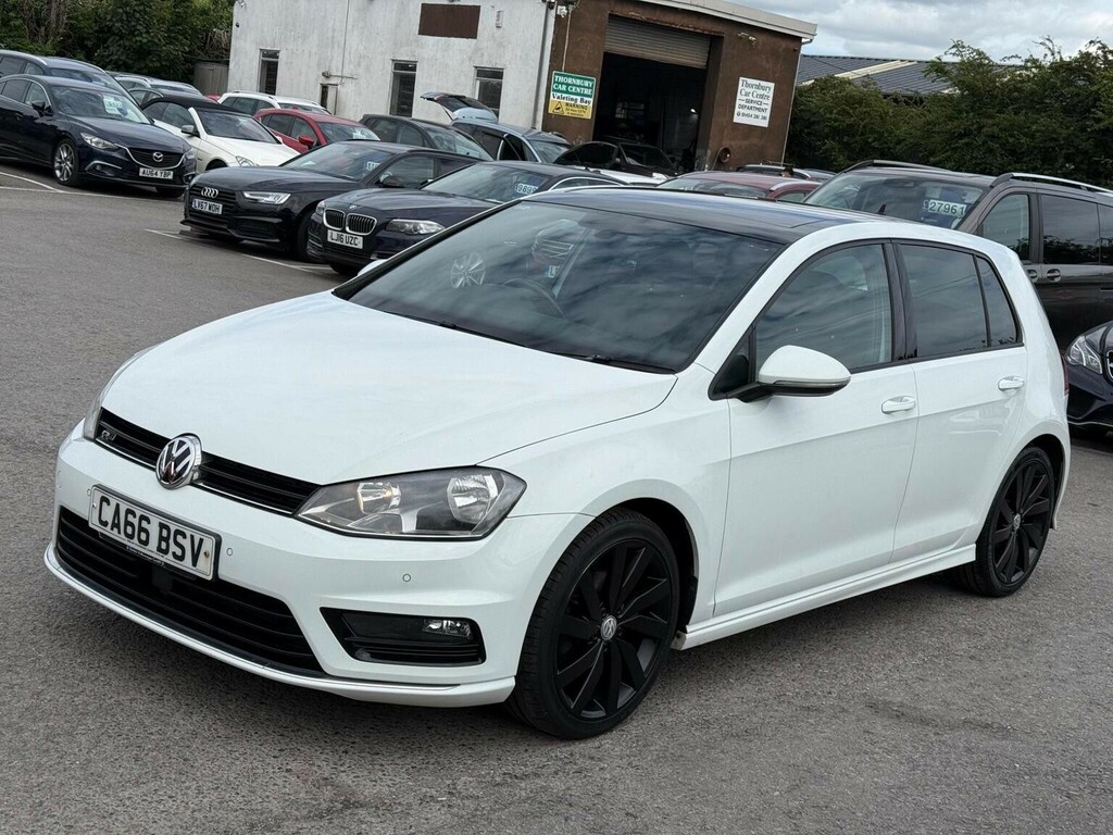 Volkswagen Golf Hatchback 1.4 Tsi Bluemotion Tech Act R-line Editi CA66BSV White #3