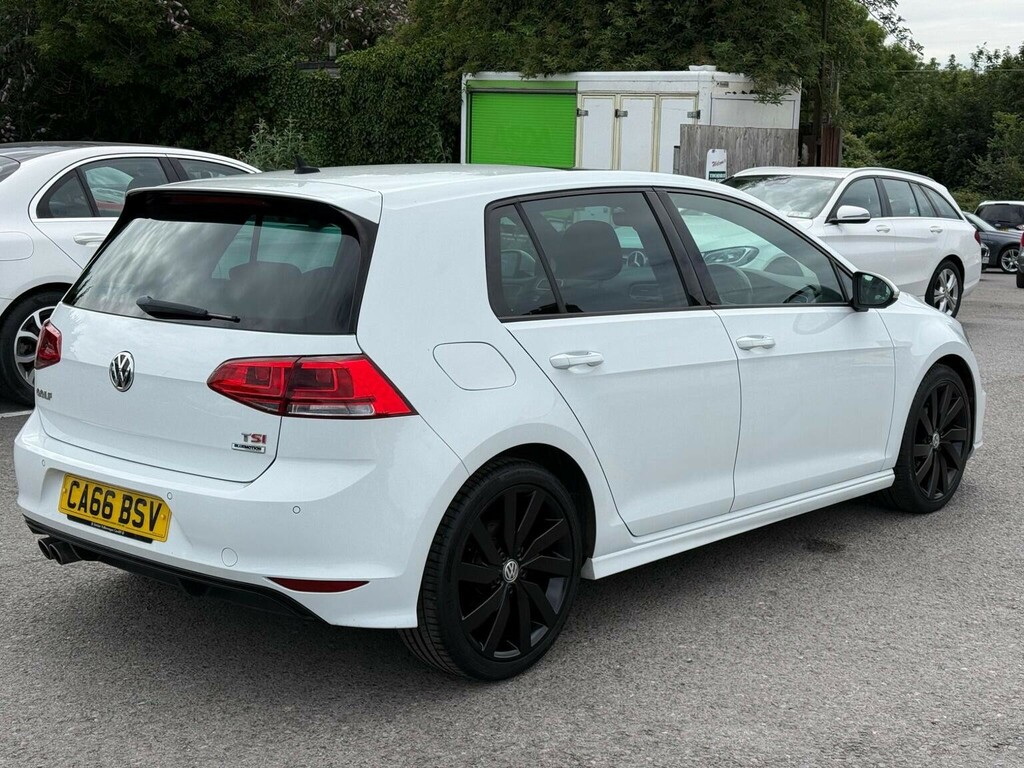 Volkswagen Golf Hatchback 1.4 Tsi Bluemotion Tech Act R-line Editi CA66BSV White #6