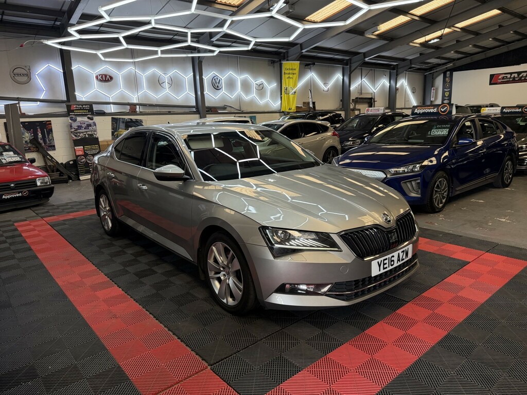 Skoda Superb 2.0 Tdi Se L Executive Beige #4