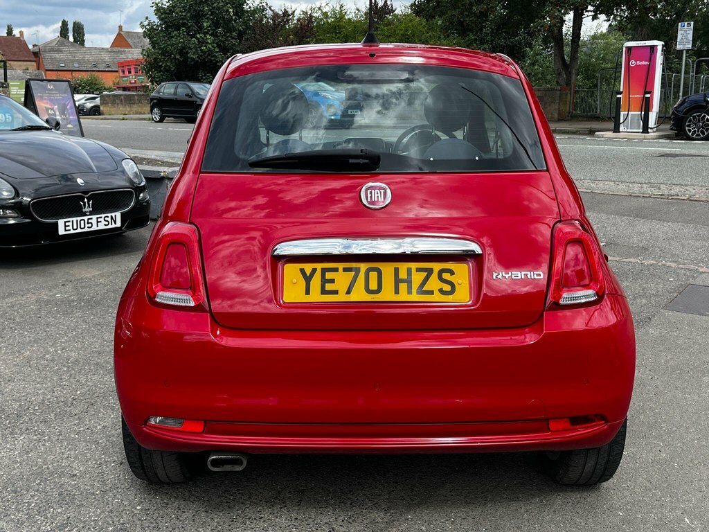 Fiat 500 1L Lounge Red #5