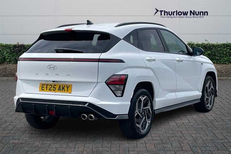 Hyundai Kona 1.6 T-gdi N Line Suv Euro 6 Ss ET25AKY White #4