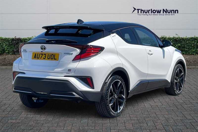 Toyota C-Hr 2.0 Vvt-h Gr Sport Suv Hybrid Cvt Euro AU73UOL White #4