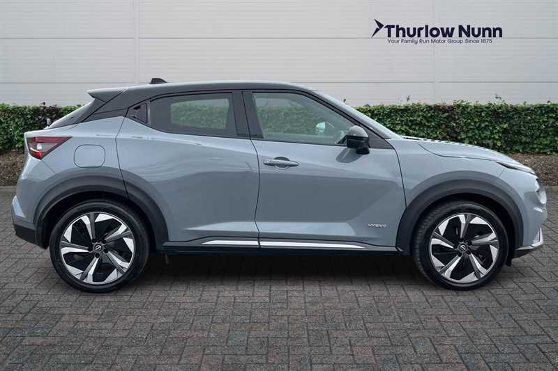 Nissan Juke 1.6 Tekna Suv Hybrid Euro 6 143 AK74LXO Grey #3