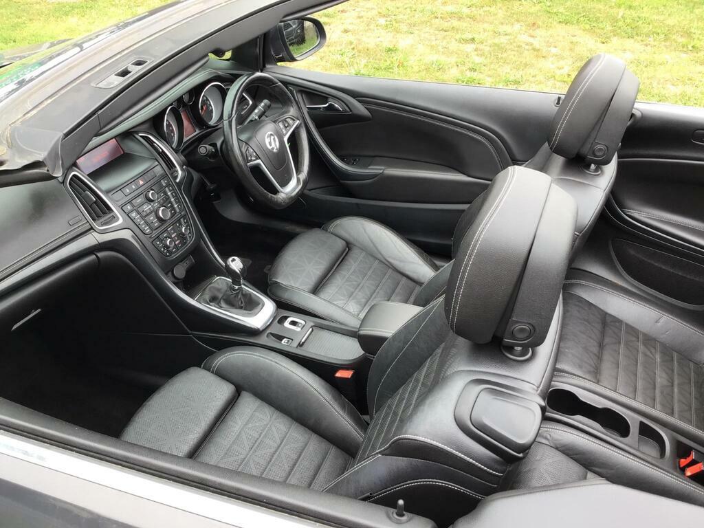 Vauxhall Cascada 1.4T Se Convertible Euro 5 Ss Grey #10