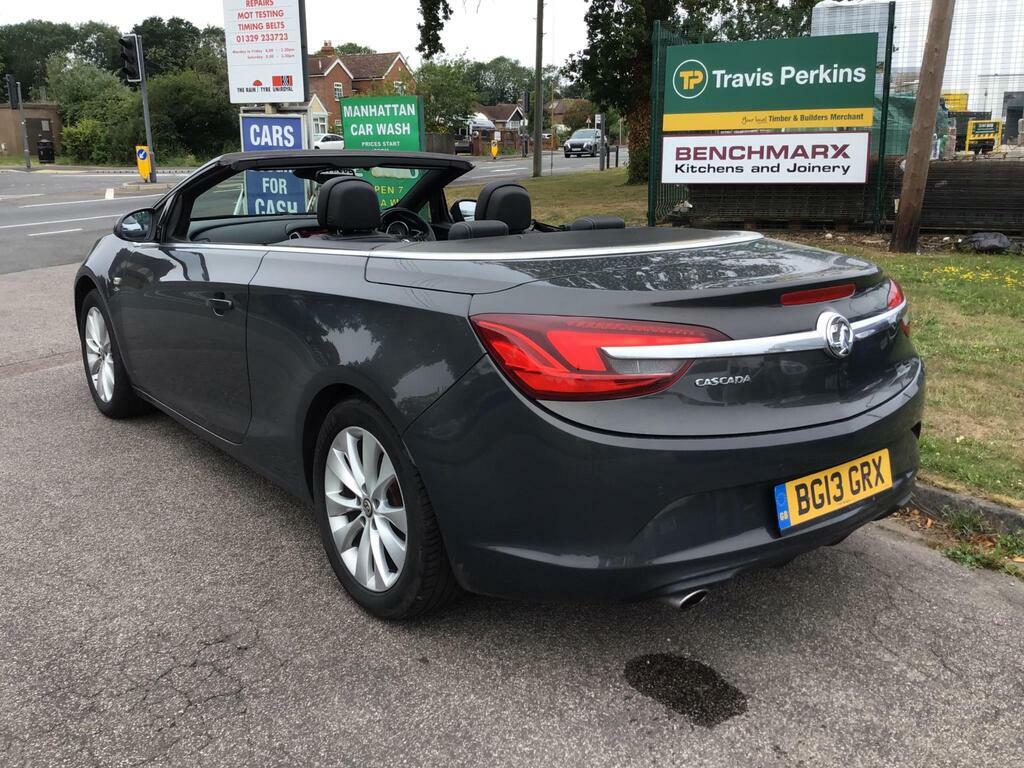 Vauxhall Cascada 1.4T Se Convertible Euro 5 Ss Grey #7