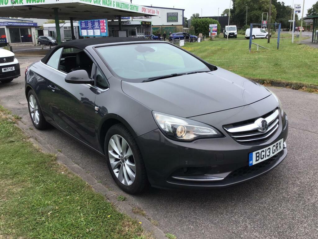 Vauxhall Cascada 1.4T Se Convertible Euro 5 Ss Grey #11