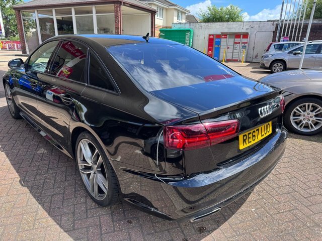 Audi A6 Saloon 2017 3.0 Tdi V6 Black Edition Saloon S Black #3