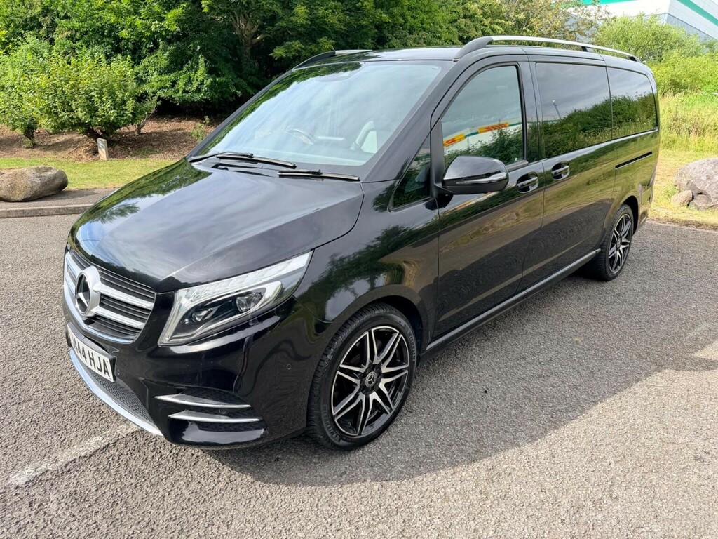 Mercedes-Benz V Class 2.2 V220d Amg Line G-tronic Euro 6 Ss 8 Se Black #4