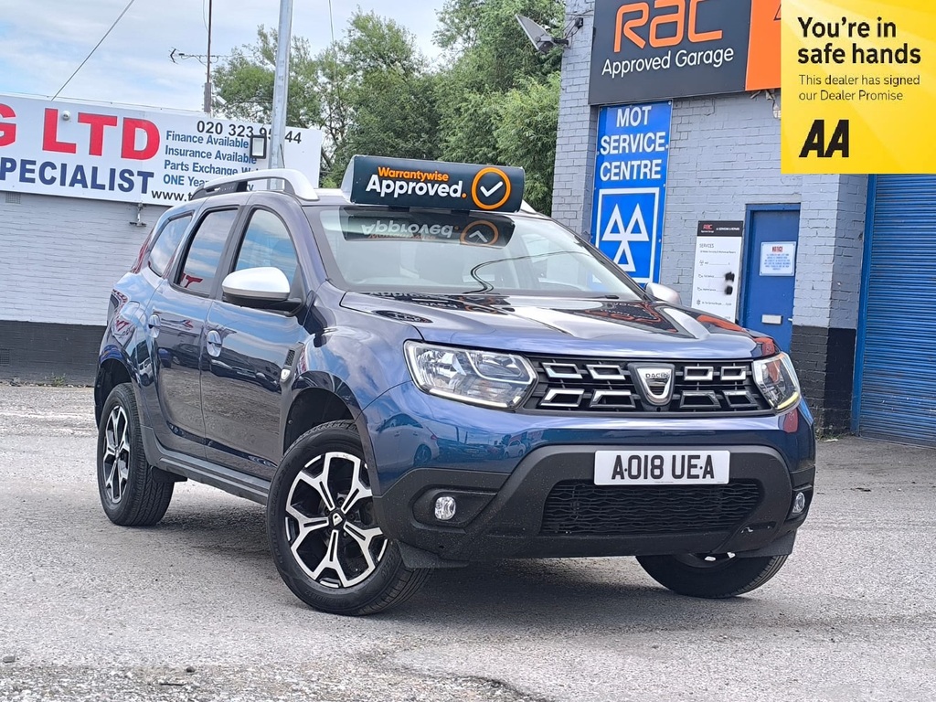 Dacia Duster 1.6 201818 Sce Prestige 5 Seats Su Blue