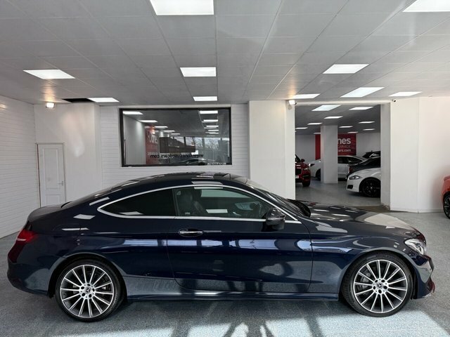 Mercedes-Benz C Class Coupe KX17NYP Blue
