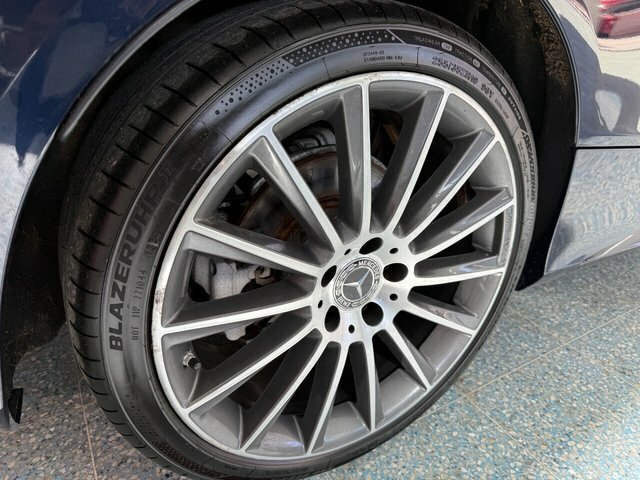 Mercedes-Benz C Class Coupe KX17NYP Blue #4