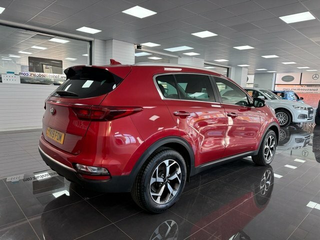 Kia Sportage Suv YK19FOM Red #2