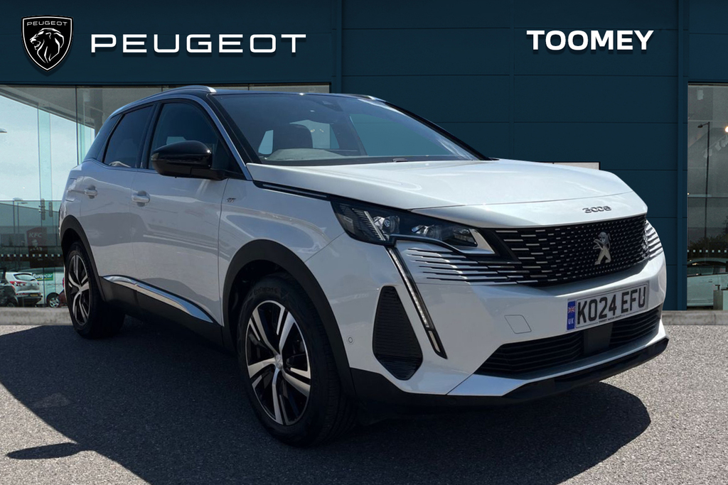Peugeot 3008 1.2 Puretech Gt Suv Eat Euro 6 Ss 1 White