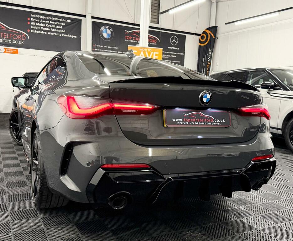 BMW 4 Series Gran Coupe Coupe 2.0 420D Mht M Sport Pro Edition Euro 6 RX71DVR Grey #5
