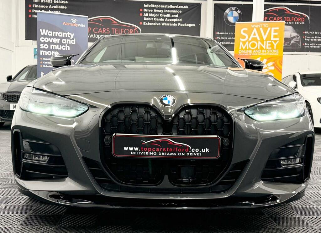 BMW 4 Series Gran Coupe Coupe 2.0 420D Mht M Sport Pro Edition Euro 6 RX71DVR Grey #2