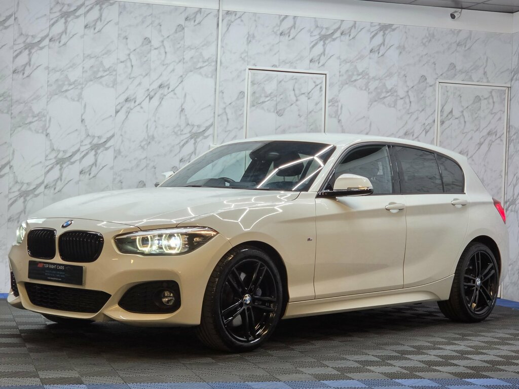 BMW 1 Series 2.0 118D M Sport Shadow Edition Hatchback Dies White #2