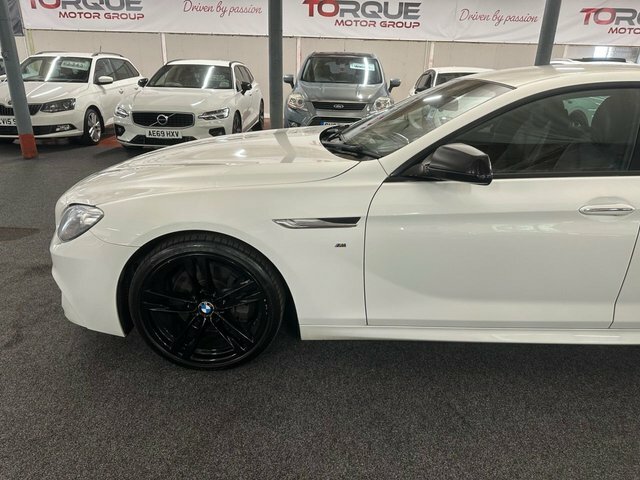 BMW 6 Series Gran Coupe 3.0 640D M Sport Saloon Euro 5 S White #5