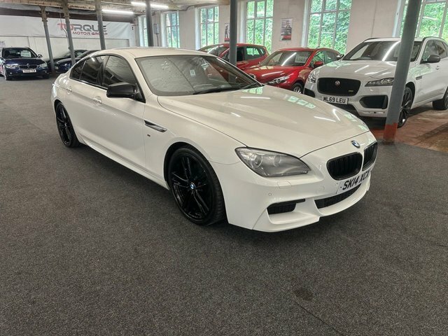 BMW 6 Series Gran Coupe 3.0 640D M Sport Saloon Euro 5 S White #2