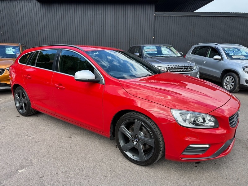 Volvo V60 D2 R-design-6 Speed Only Red #2