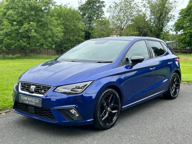 Seat Ibiza 1.0 Tsi Fr Hatchback Euro 6 S S FP70GWO Blue #3