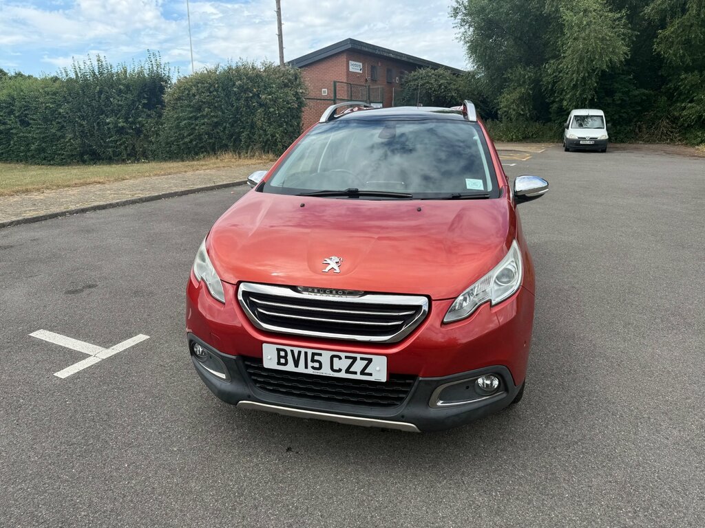Peugeot 2008 1.6 Bluehdi Feline Suv Euro 6 S Red #3
