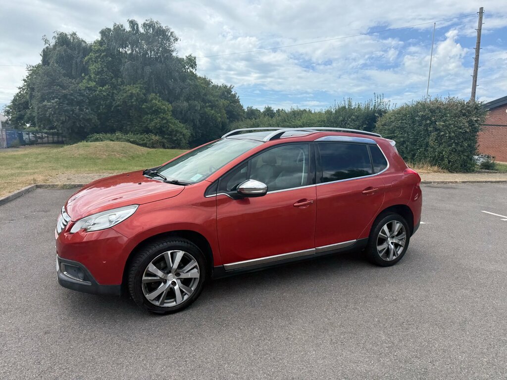 Peugeot 2008 1.6 Bluehdi Feline Suv Euro 6 S Red #5