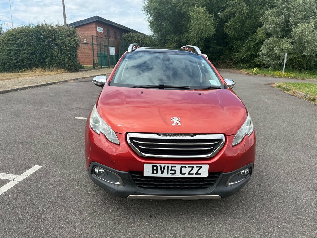 Peugeot 2008 1.6 Bluehdi Feline Suv Euro 6 S Red #2