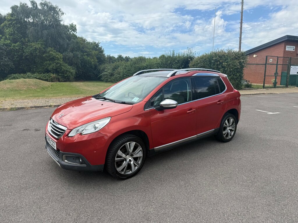 Peugeot 2008 1.6 Bluehdi Feline Suv Euro 6 S Red #4