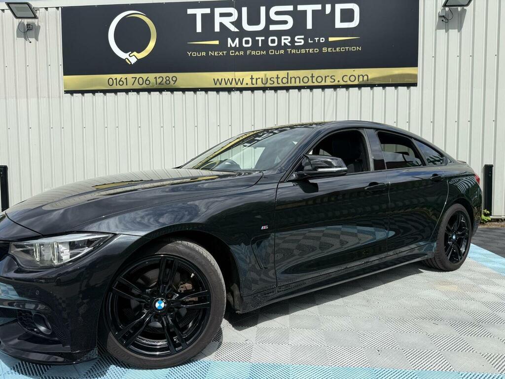 BMW 4 Series Gran Coupe 2.0 420D M Sport Euro 6 Ss Black #5
