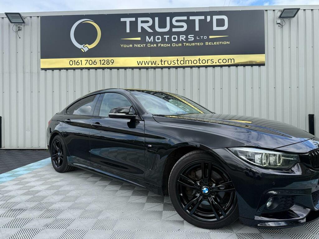 BMW 4 Series Gran Coupe 2.0 420D M Sport Euro 6 Ss Black #4