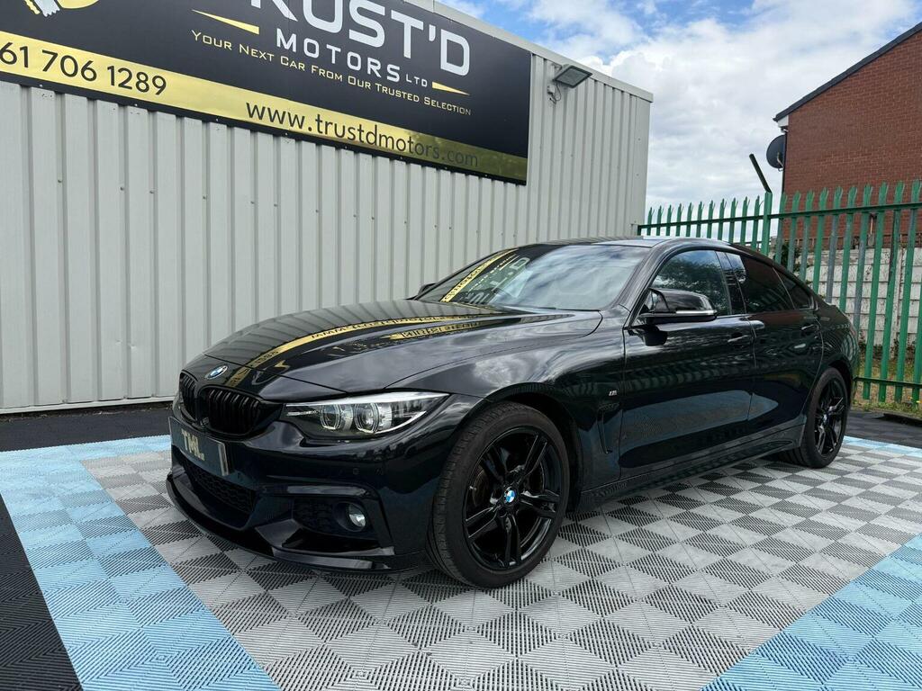 BMW 4 Series Gran Coupe 2.0 420D M Sport Euro 6 Ss Black #6