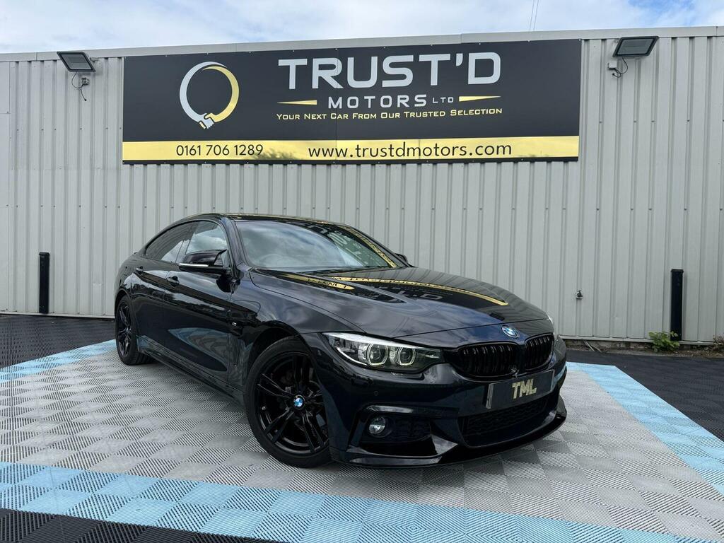 BMW 4 Series Gran Coupe 2.0 420D M Sport Euro 6 Ss Black #2