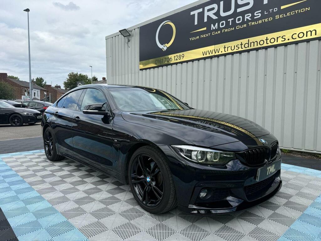 BMW 4 Series Gran Coupe 2.0 420D M Sport Euro 6 Ss Black #3