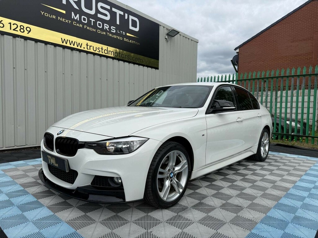 BMW 3 Series 2.0 320D M Sport Xdrive Euro 5 Ss White #5