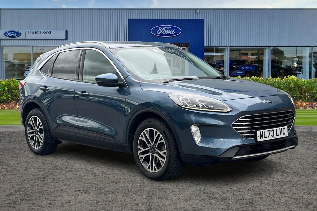 Ford Kuga Titanium Edition Power Tailgate Front Rear C Blue