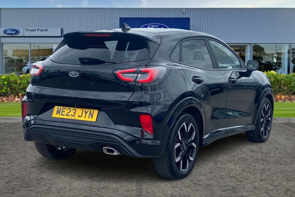 Ford Puma 1.0 Ecoboost Hybrid Mhev St-line X Black #4