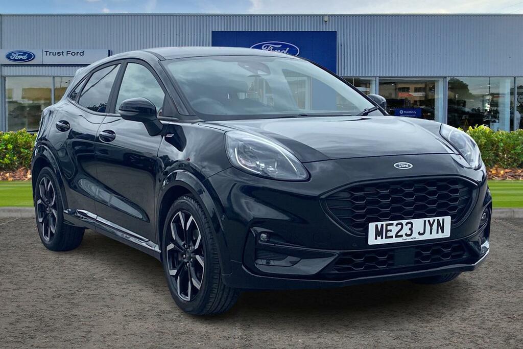 Ford Puma 1.0 Ecoboost Hybrid Mhev St-line X Black