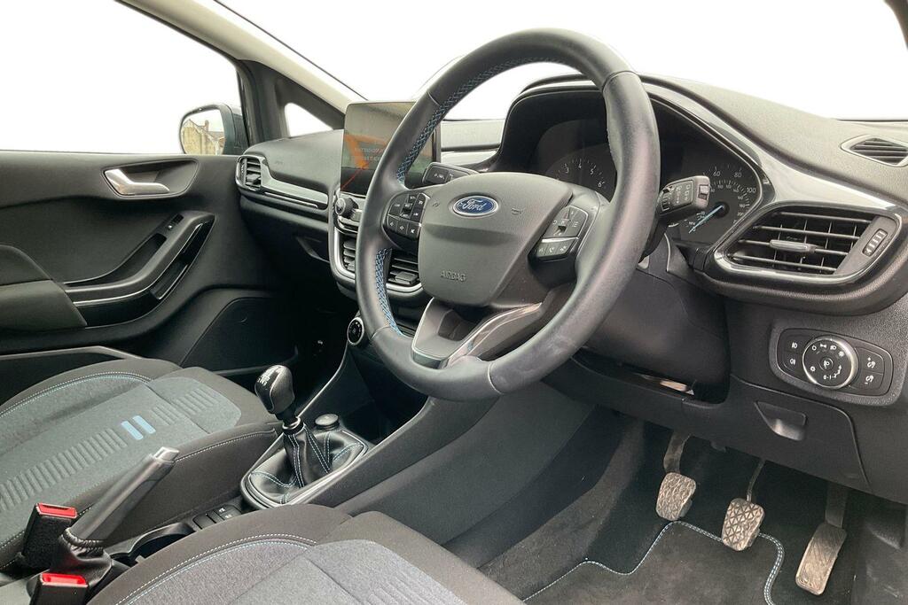 Ford Fiesta 1.0T Ecoboost Titanium X Hatchback Manu White #9